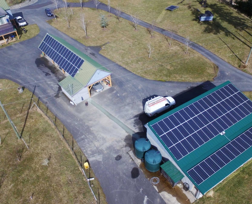 Pender Island solar PV