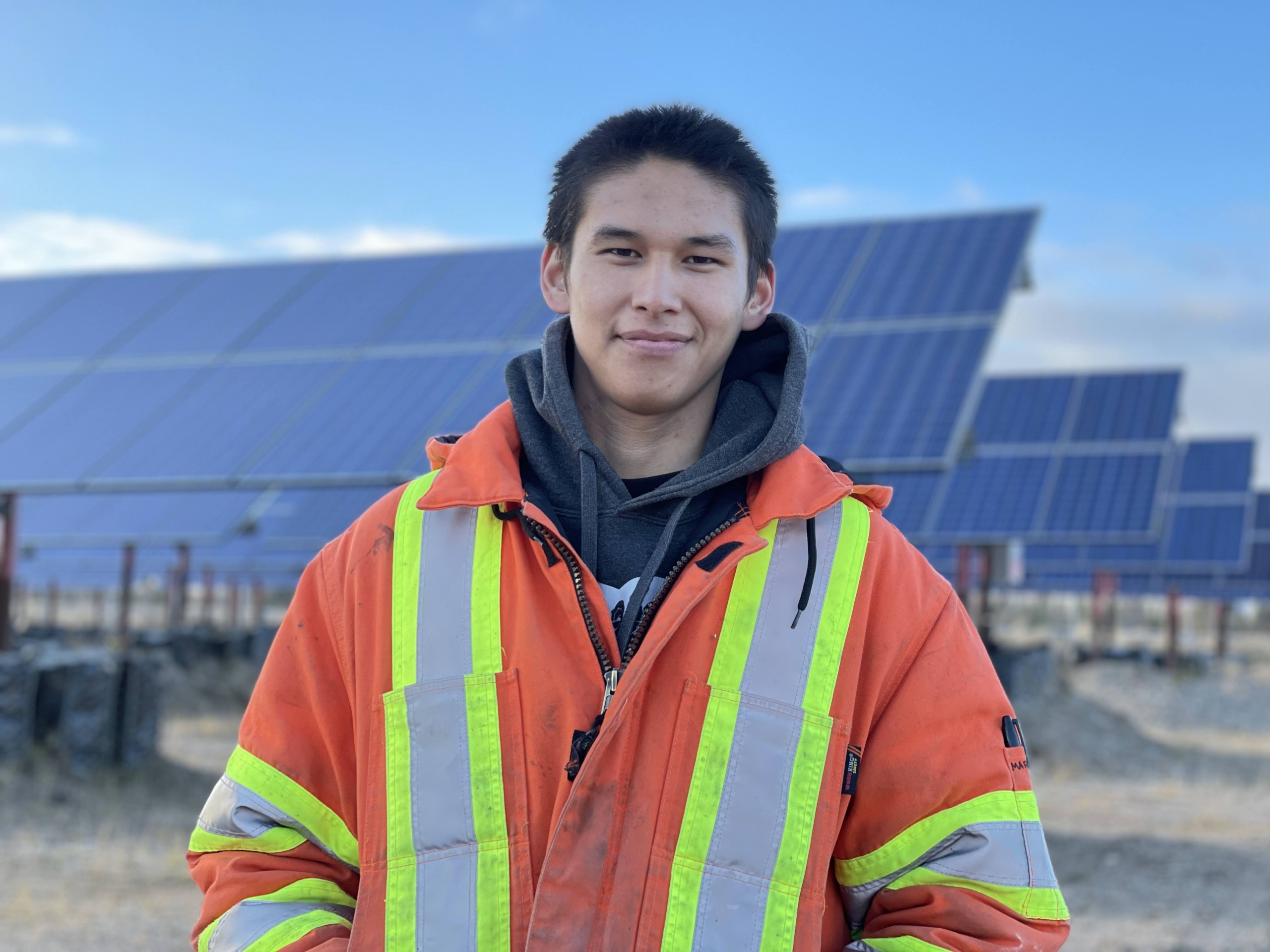 Fort Severn First Nation solar array